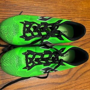 OTTO Boys Lime Green Athletic Cleats Shoes